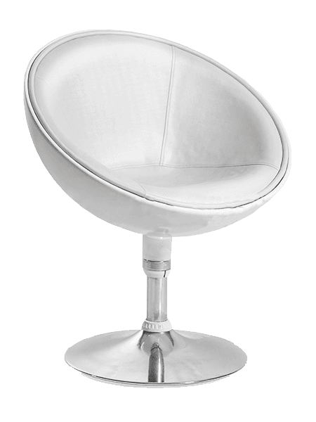 Poltrona Concha White