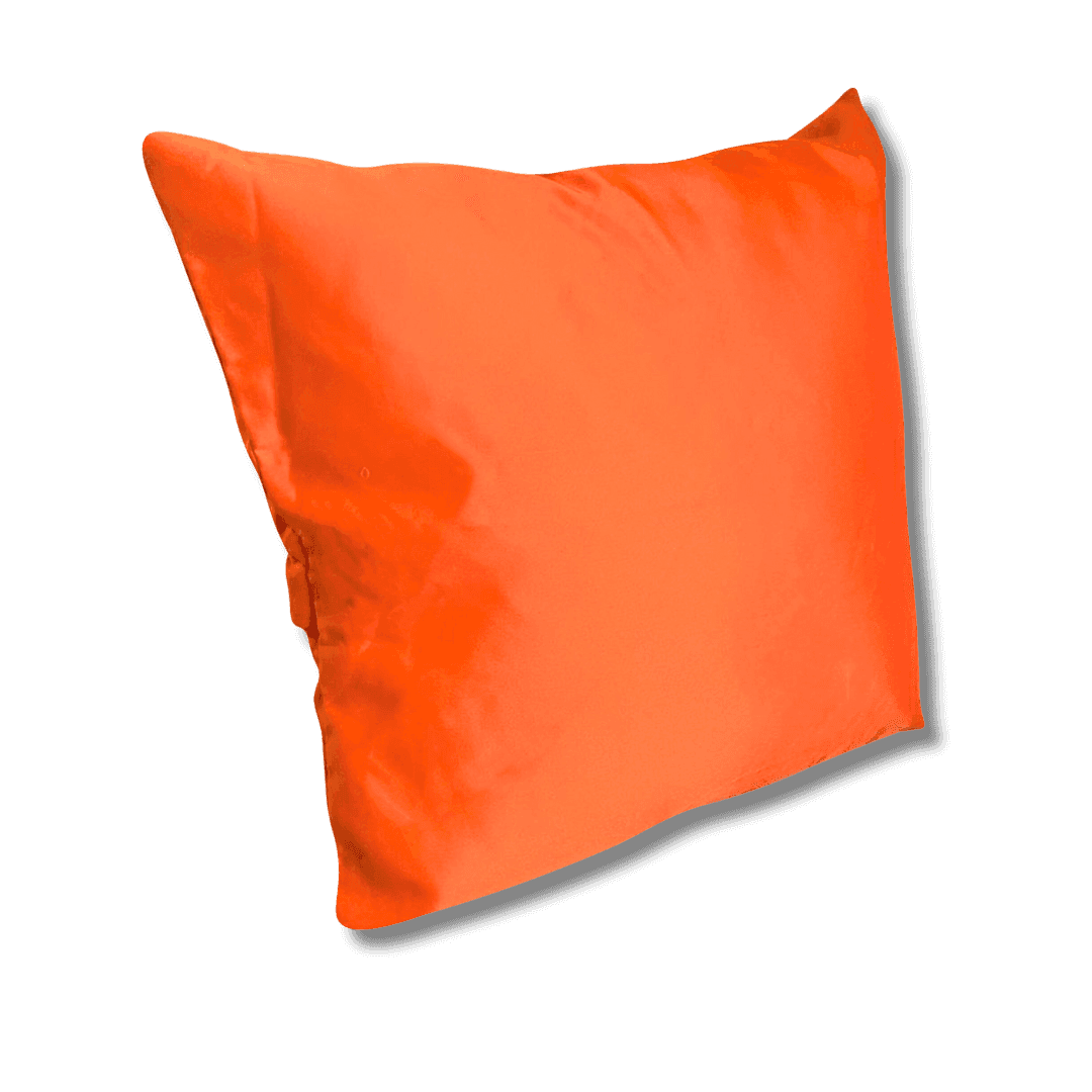 Almofada Cetim Laranja