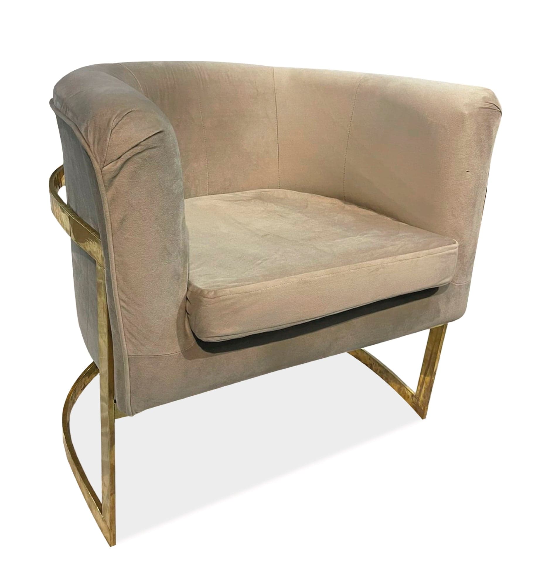 Poltrona Cosmo. Oval Gold