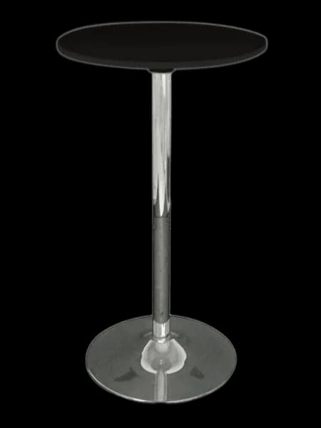 Mesa Bistrô Pé disco Black