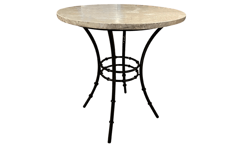 Mesa Lateral Bambu Preta