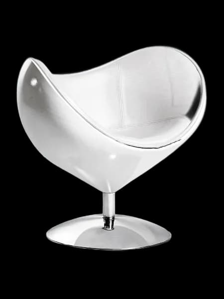 Poltrona Meia Lua White