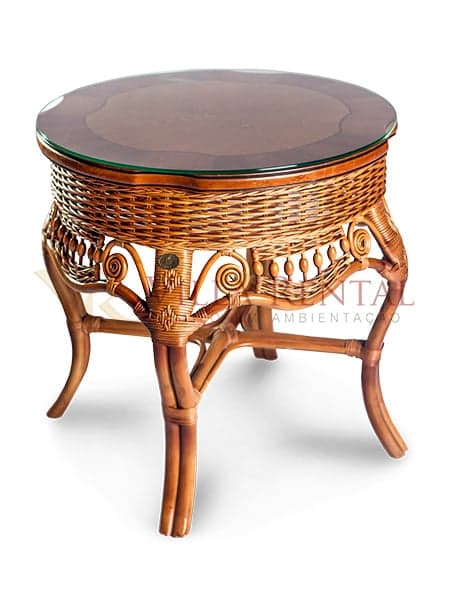 Mesa Lateral Bambu Versailles