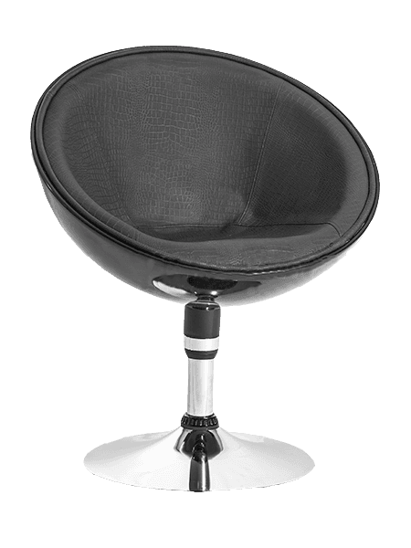Poltrona Concha Black