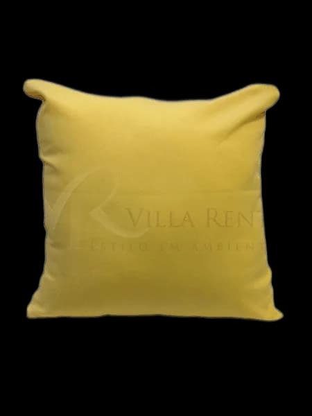 Almofada Oxford Amarelo Canário