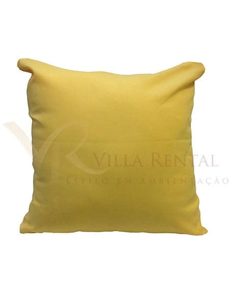 Almofada Oxford Amarelo Canário