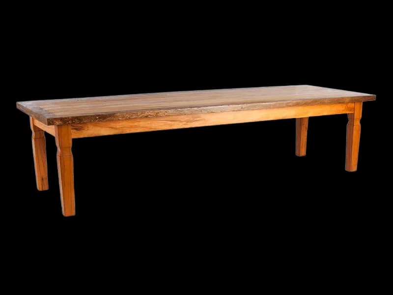 Mesa Polida Rústica 3.00x1.00