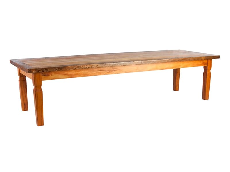 Mesa Polida Rústica 3.00x1.00