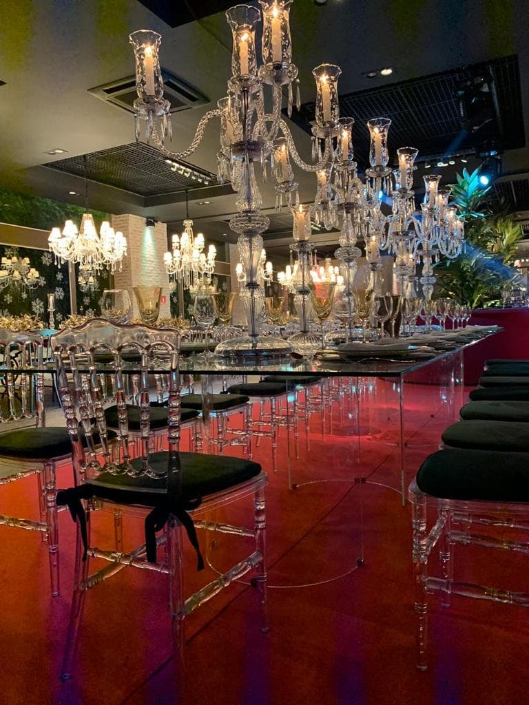 Ambientação Cadeira Dior Cristal