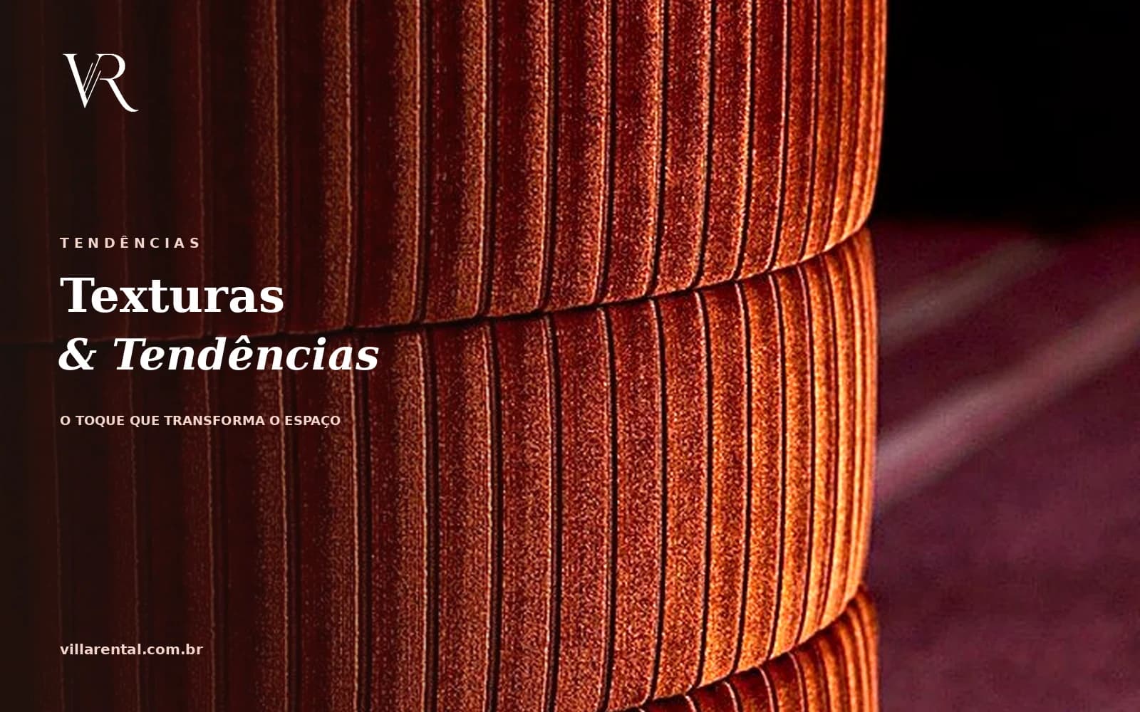 Texturas & Tendências: o toque que transforma o evento