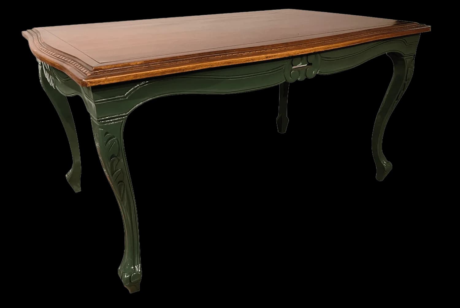 Mesa Luis XV Verde 1.60x1.00