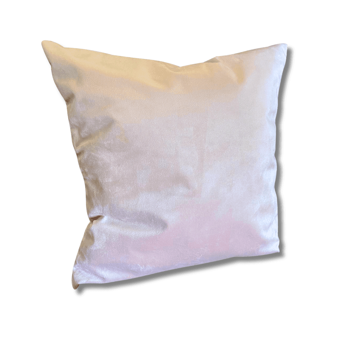 Almofada veludo rosa antigo