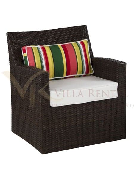 Poltrona Mônaco Rattan - Encosto África