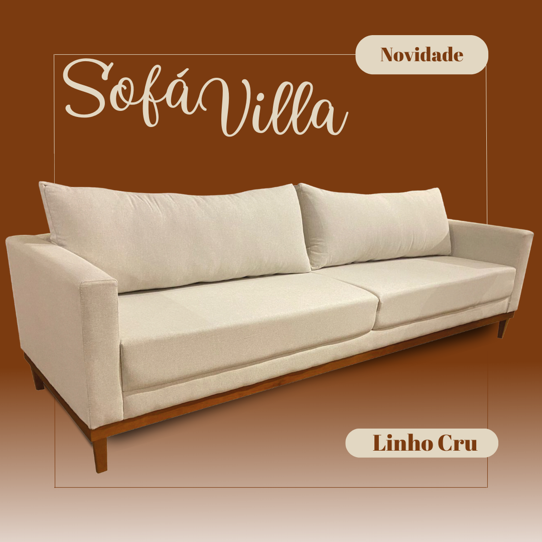 O SOFÁ VILLA É UMA ESCOLHA VERSÁTIL E REQUINTADA. MOBILIÁRIOS PARA LOCAÇÃO DE EVENTOS.