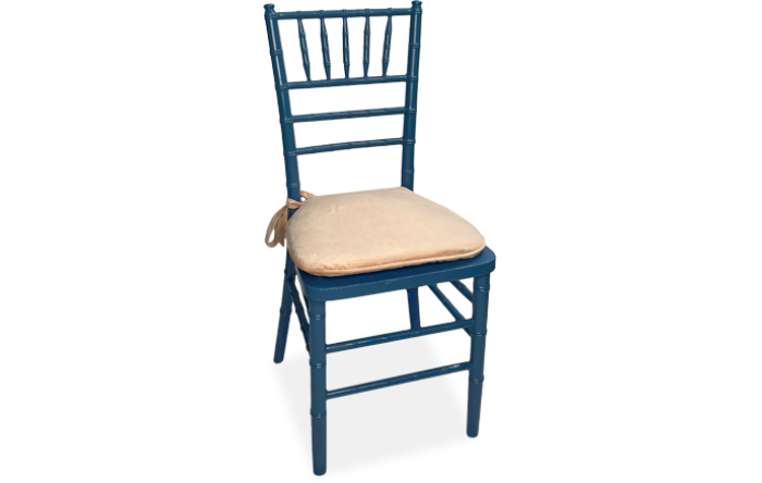 Cadeira Tiffany Blue Ass. Veludo Rose Nina