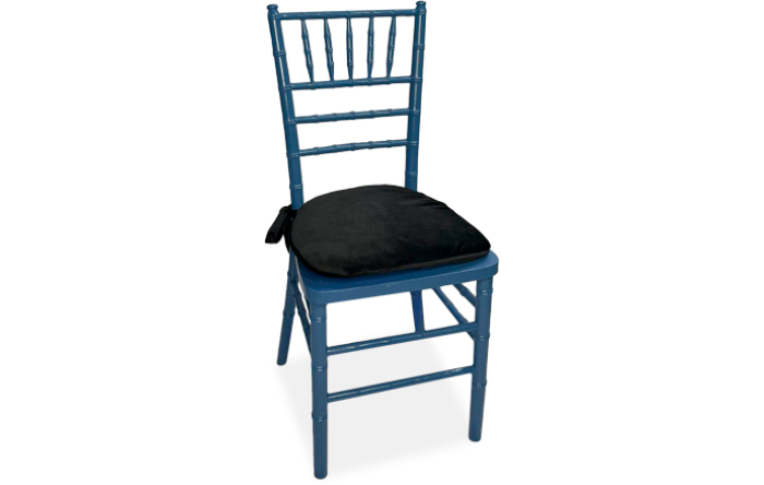 Cadeira Tiffany Blue Ass. Veludo Preto